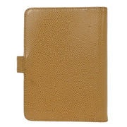 Chanel Beige Calfskin Note Book Cover Small Good 144848
