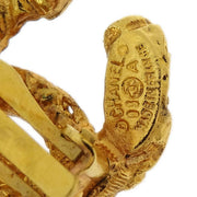 Chanel Gold CC Earrings Clip-On 93A 144849