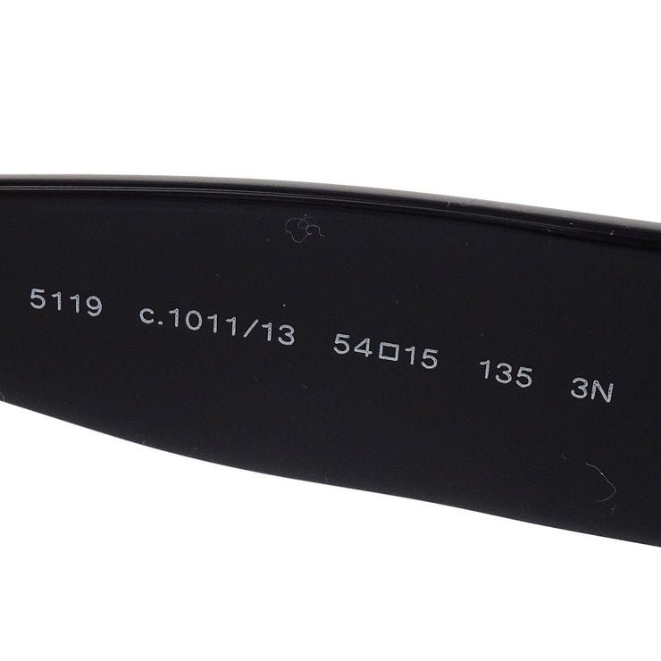 Chanel Sunglasses Eyewear Brown Black Small Good BC5135017 54 Square:15 144858