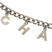Chanel Chain Belt Silver CC Small Good 04V 144863