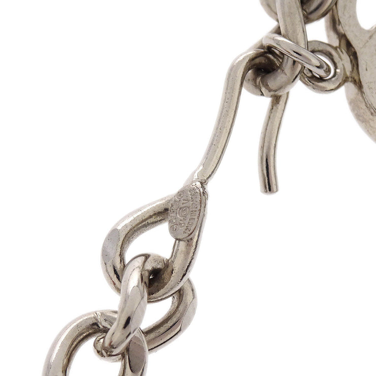 Chanel Chain Belt Silver CC Small Good 04V 144863