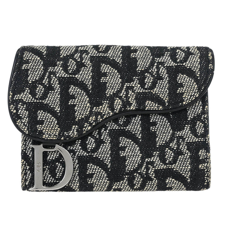 Christian Dior Black Trotter Wallet TR0013 144866