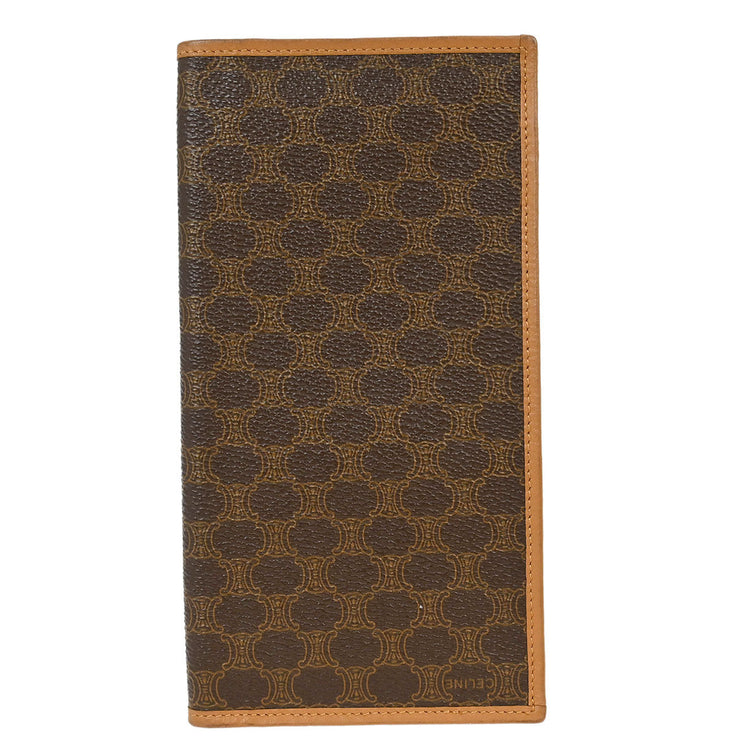 Celine Brown PVC Macadam Wallet JMB10 144867