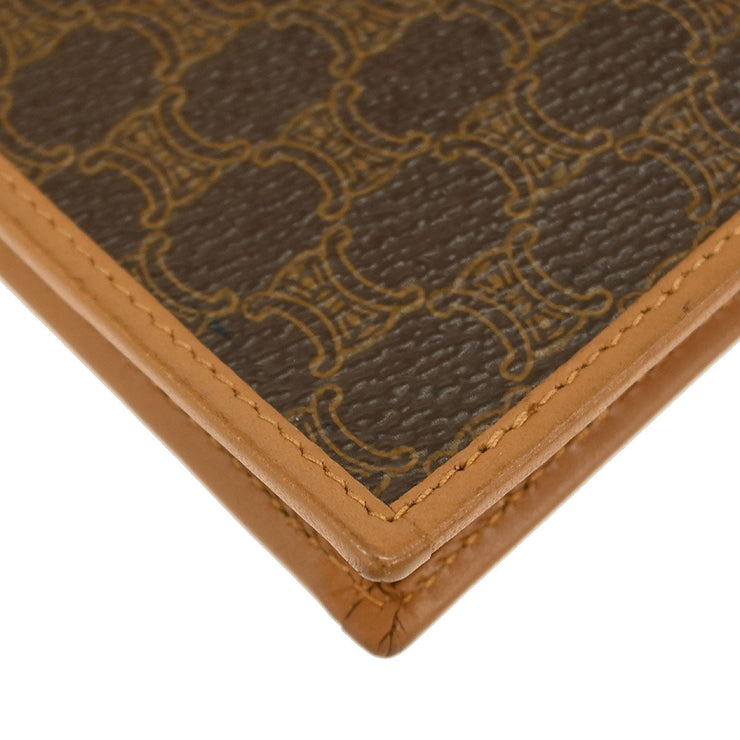Celine Brown PVC Macadam Wallet JMB10 144867