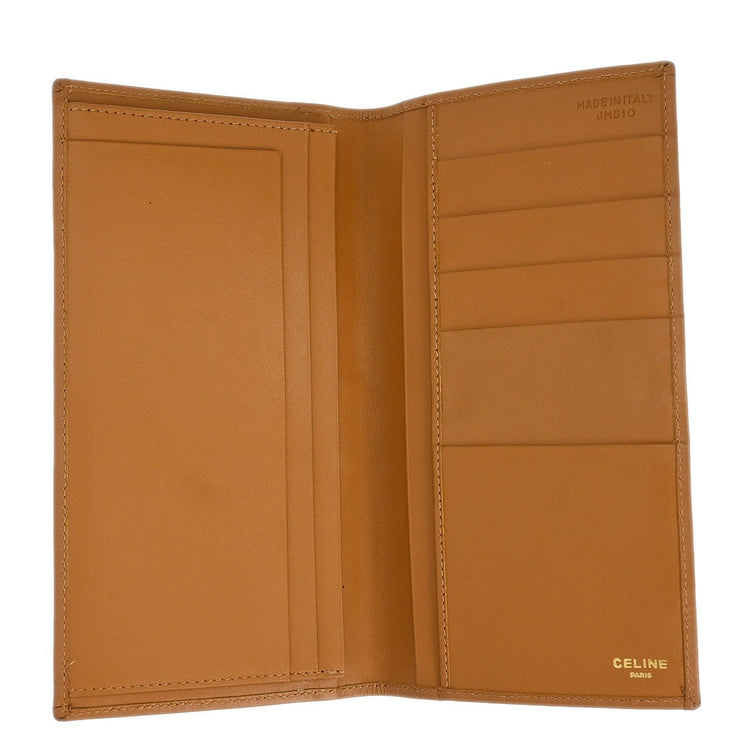 Celine Brown PVC Macadam Wallet JMB10 144867