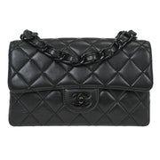 Chanel Black Lambskin Shoulder Bag 144880