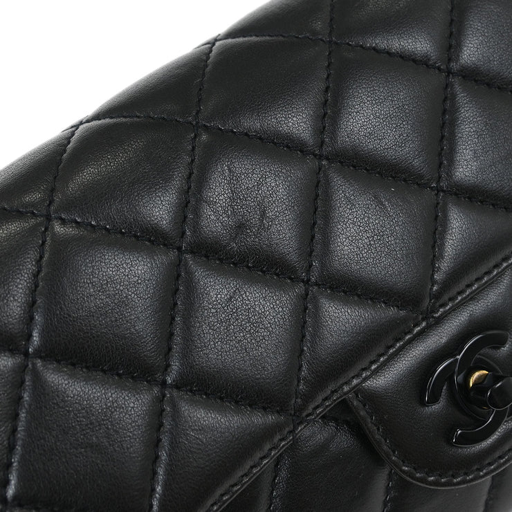 Chanel Black Lambskin Shoulder Bag 144880