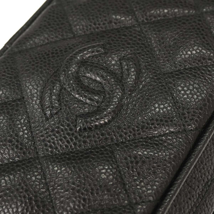 Chanel Black Calfskin Camera Bag Mini 144886