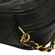 Chanel Black Calfskin Camera Bag Mini 144886
