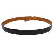 Gucci Black Leather Belt Small Good 105-42 036-519-0964 144895