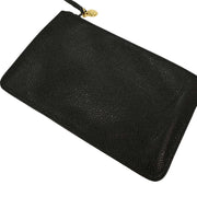 Chanel Black Calfskin Triple CC Bucket Shoulder Bag 144897