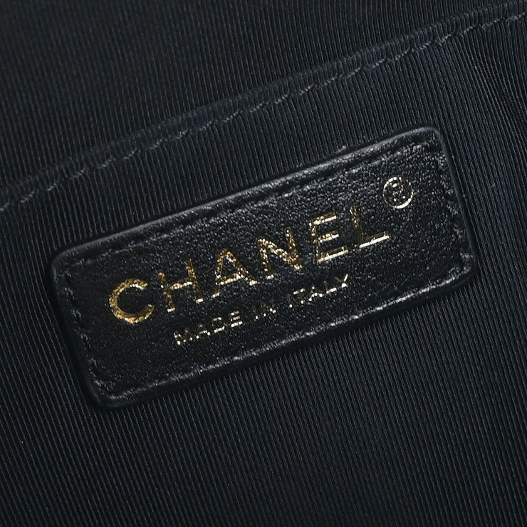 Chanel Black Lambskin Waist Bum Bag 144915