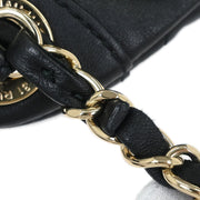 Chanel Black Lambskin Waist Bum Bag 144915
