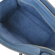 Celine Blue Leather Nano Luggage Tote Bag F-AT-1116 F-CU-1126 144920