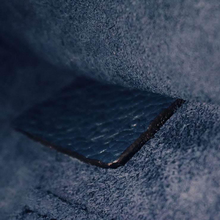 Celine Blue Leather Nano Luggage Tote Bag F-AT-1116 F-CU-1126 144920