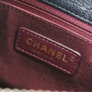 Chanel Black Calfskin Coco Curve 2way Handbag 144921