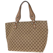Gucci Beige Horsebit GG Tote Handbag 229852 204990 144923