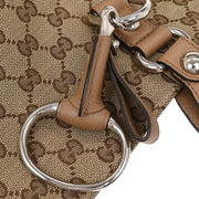 Gucci Beige Horsebit GG Tote Handbag 229852 204990 144923