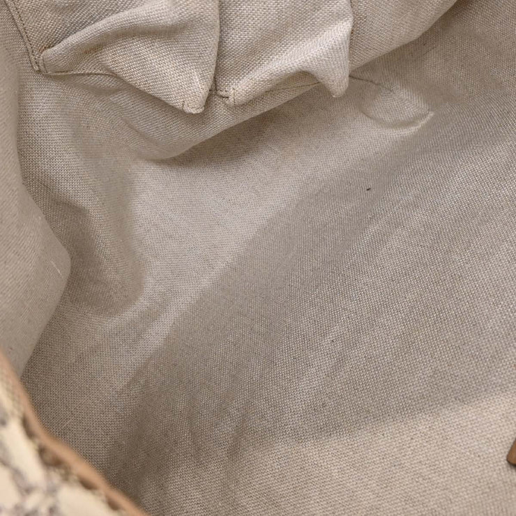 Gucci Beige Horsebit GG Tote Handbag 229852 204990 144923