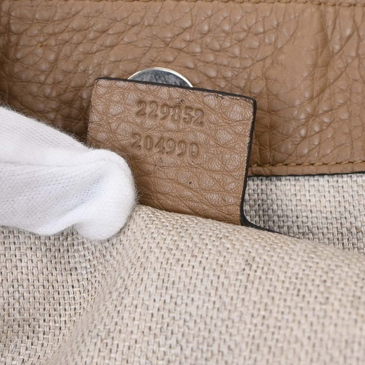 Gucci Beige Horsebit GG Tote Handbag 229852 204990 144923