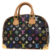 Louis Vuitton Black Monogram Multicolor Trouville Handbag M92662 MI0015 144928