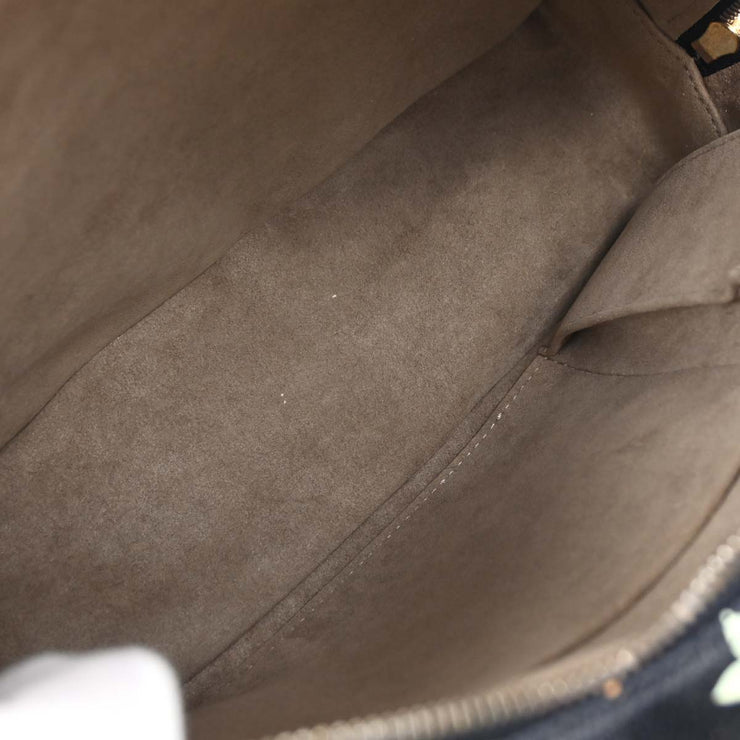 Louis Vuitton Black Monogram Multicolor Trouville Handbag M92662 MI0015 144928