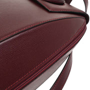 Cartier Bordeaux Leather Backpack EBDI 144929