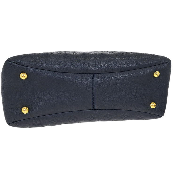 Louis Vuitton Navy Monogram Empreinte Ponthieu PM M43721 DU2197 144930