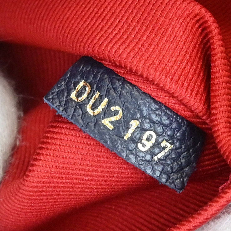 Louis Vuitton Navy Monogram Empreinte Ponthieu PM M43721 DU2197 144930