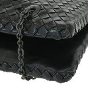 Bottega Veneta Black Intrecciato Chain Handbag BO0615543K 144933