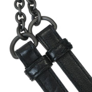 Bottega Veneta Black Intrecciato Chain Handbag BO0615543K 144933