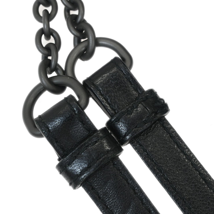 Bottega Veneta Black Intrecciato Chain Handbag BO0615543K 144933