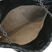 Bottega Veneta Black Intrecciato Chain Handbag BO0615543K 144933