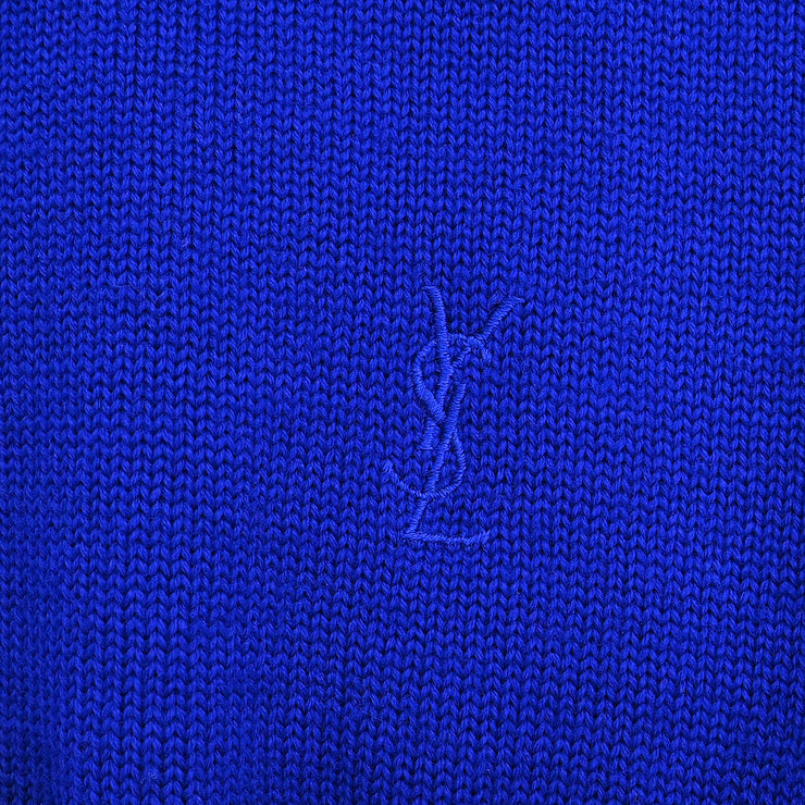 Yves Saint Laurent Cardigan Blue SS62-579 #M 144941