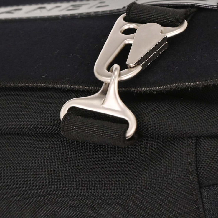 Chanel Black Felt Nylon Sport Line 2way Handbag 144944