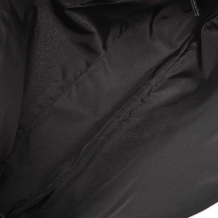 Chanel Black Felt Nylon Sport Line 2way Handbag 144944