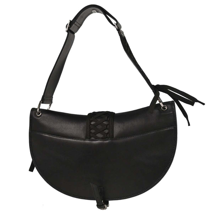 Christian Dior Black Admit It Corset Bag Shoulder Bag 20-MA-0092 144946