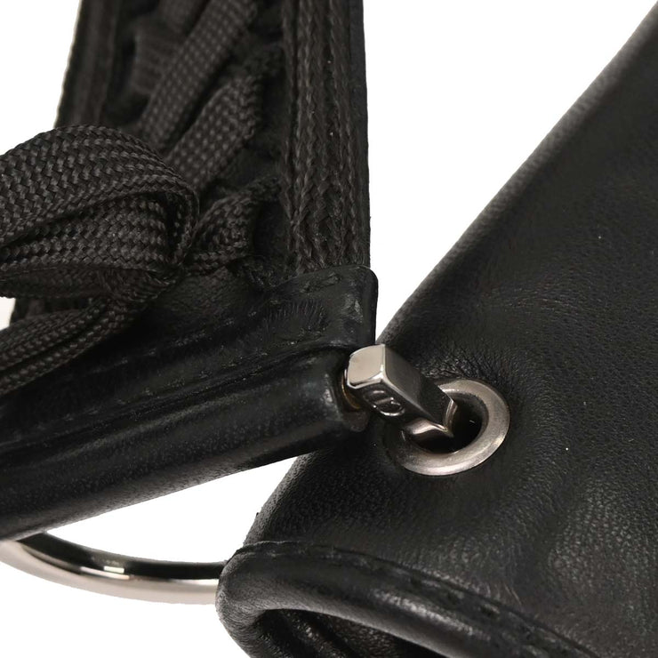 Christian Dior Black Admit It Corset Bag Shoulder Bag 20-MA-0092 144946