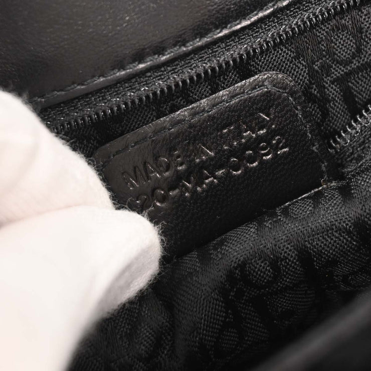 Christian Dior Black Admit It Corset Bag Shoulder Bag 20-MA-0092 144946