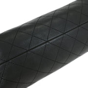 Chanel Black Calfskin Urban Shopping Tote 2way Handbag 144955