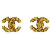 Chanel Gold CC Earrings Clip-On 93A 144956