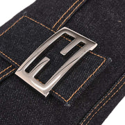Fendi Navy Denim Baguette Handbag 2348.26424.099 144958