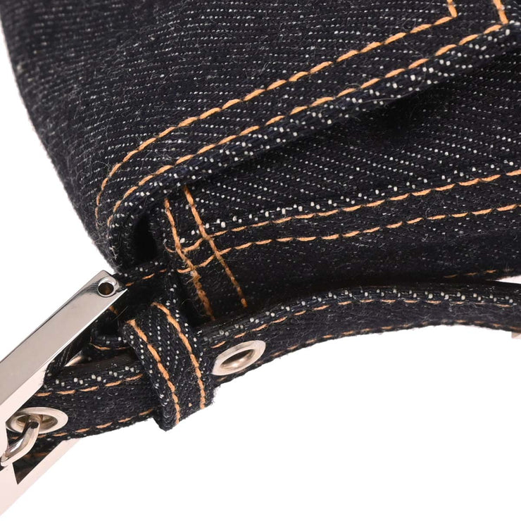 Fendi Navy Denim Baguette Handbag 2348.26424.099 144958