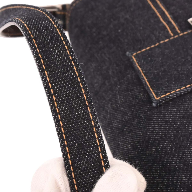 Fendi Navy Denim Baguette Handbag 2348.26424.099 144958