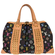 Louis Vuitton Black Multicolor Courtney GM Handbag M40261 CA0190 144959
