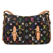 Louis Vuitton Black Monogram Multicolor Lodge GM M40052 FL1006 144960