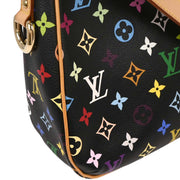 Louis Vuitton Black Monogram Multicolor Lodge GM M40052 FL1006 144960