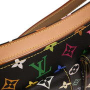 Louis Vuitton Black Monogram Multicolor Lodge GM M40052 FL1006 144960