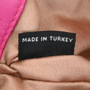 Miu Miu Pink Lambskin Nappa Crystal Handbag 194/A 144965