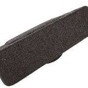 Chanel Gray Wool Medium Classic Double Flap Shoulder Bag 144967